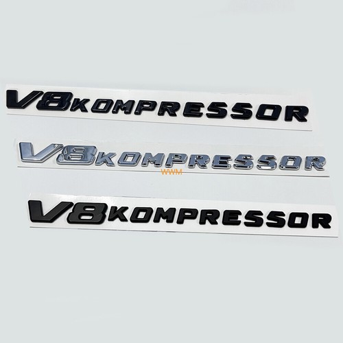 Benz kompressor schriftzug - benz, v8
