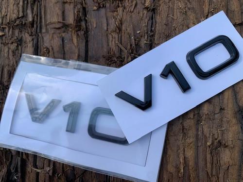 V10 schriftzug kotflügel - v10,