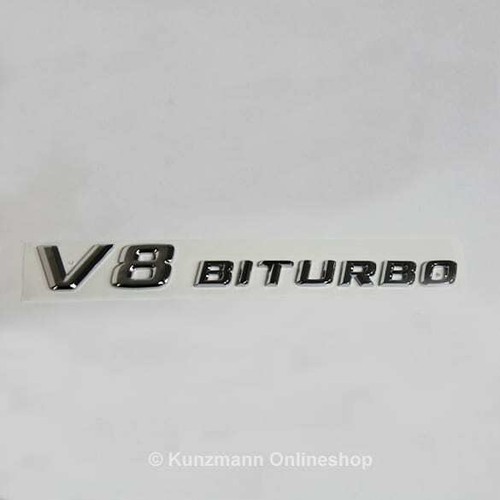 Biturbo schriftzug emblem - biturbo,