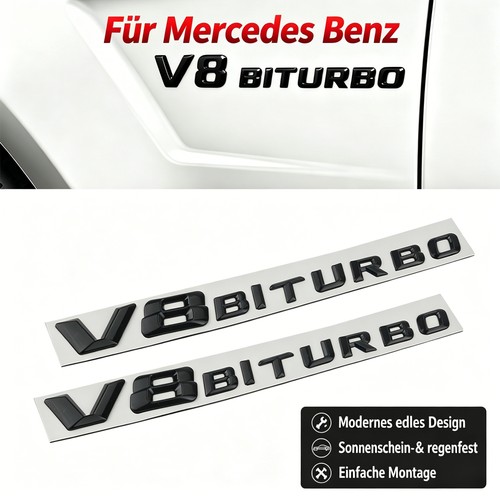 2pcs schriftzug biturbo - 2pcs,