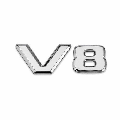 Kfz aufkleber emblem - v8,