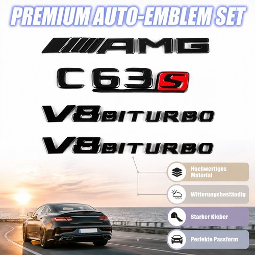 Emblem amg biturbo - v8,