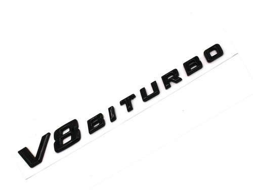Biturbo emblem schwarz auto - schwarz,