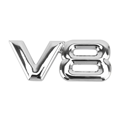 Emblem zeichen chrom - ★v8,