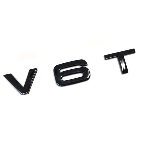 V6t schwarz glanz schriftzug - v6t,