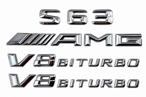 Amg emblem set v8 - emblem, biturbo