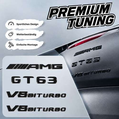 Badge mercedes gt63 - mercedes,