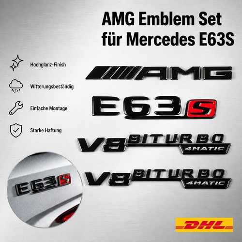 Für mercedes benz e63s amg - mercedes, 3d