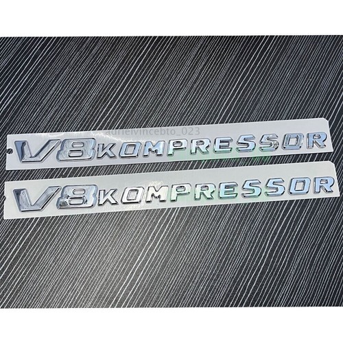 2pcs kompressor schriftzug - 2pcs, v8